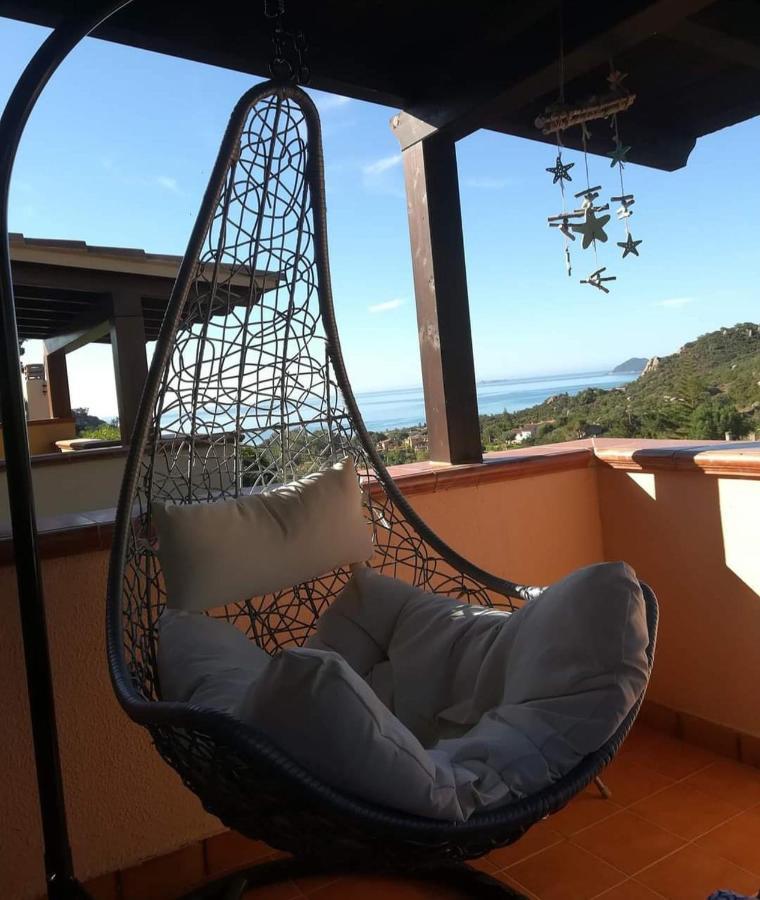 Villa Sole Vista Mare Super Panoramica Costa Rei Exterior foto