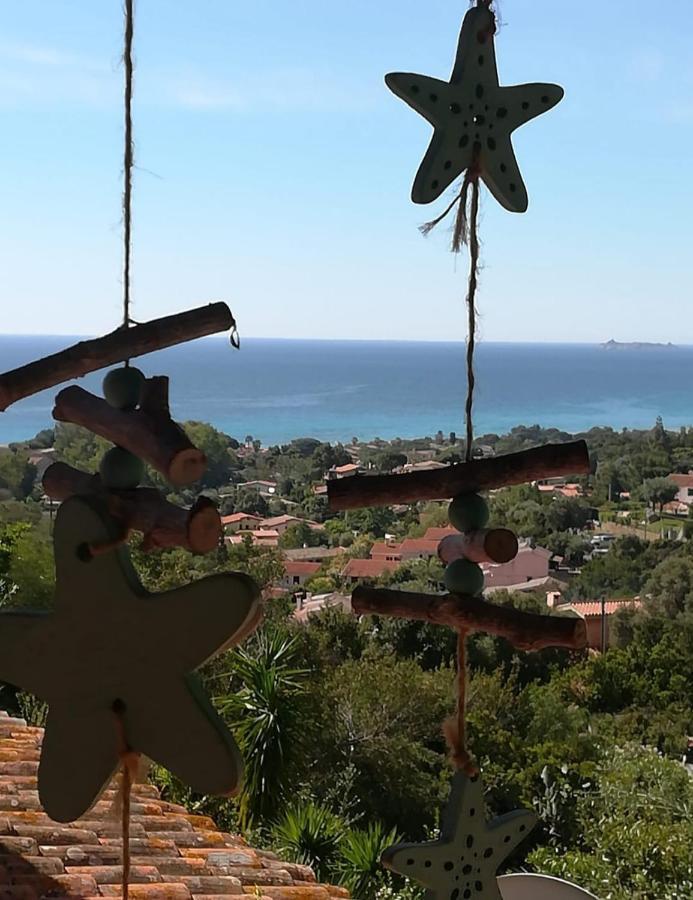 Villa Sole Vista Mare Super Panoramica Costa Rei Exterior foto