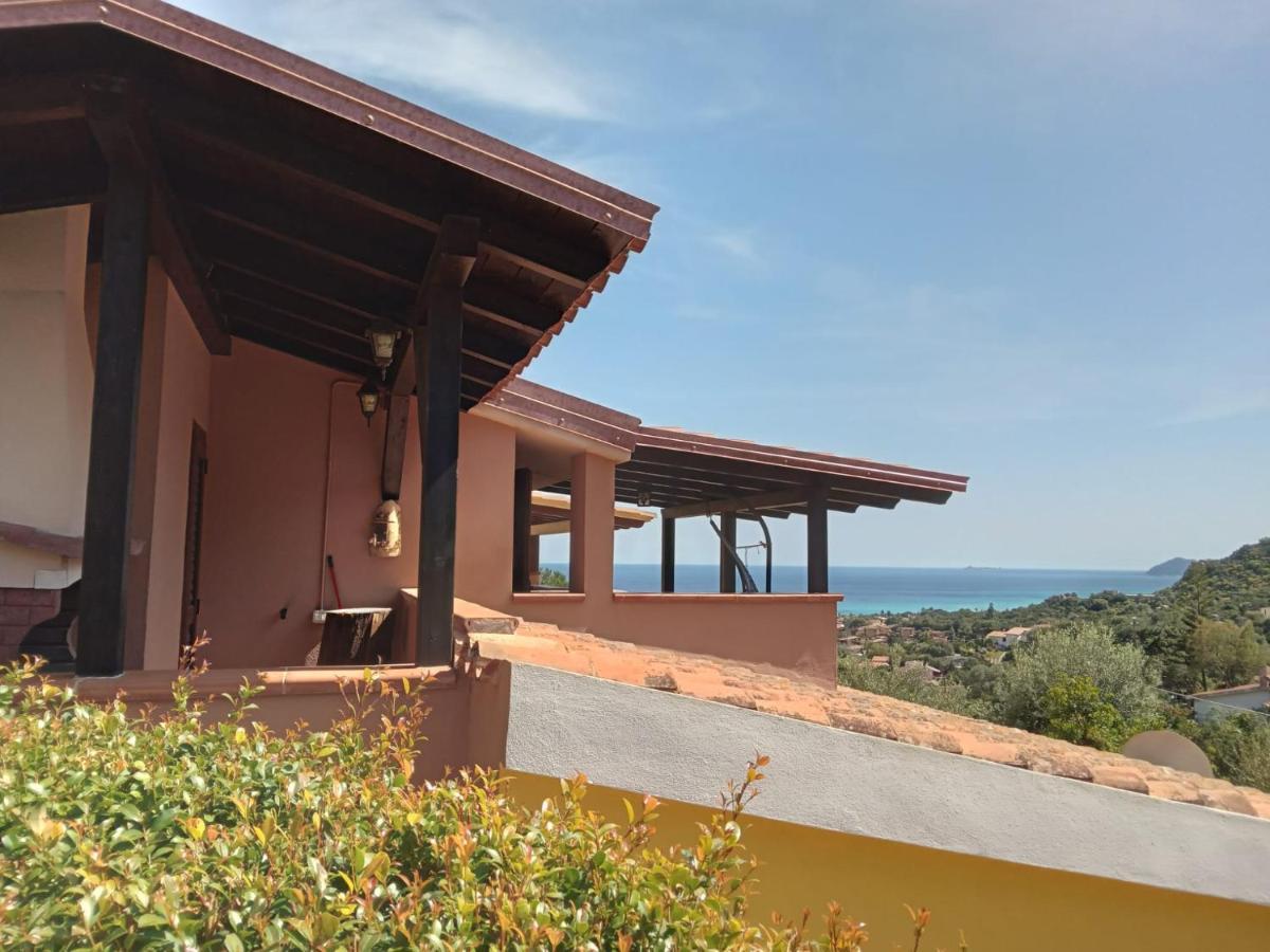 Villa Sole Vista Mare Super Panoramica Costa Rei Exterior foto