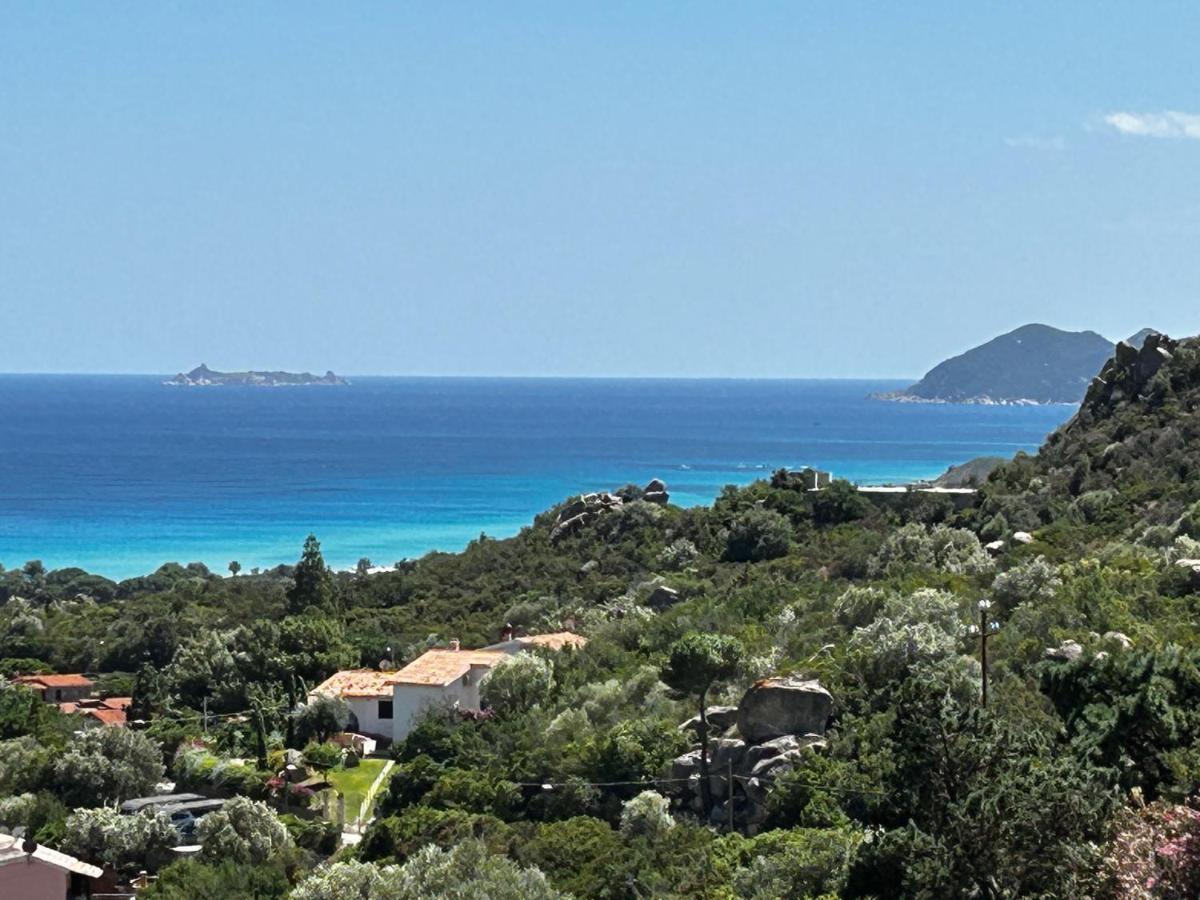Villa Sole Vista Mare Super Panoramica Costa Rei Exterior foto