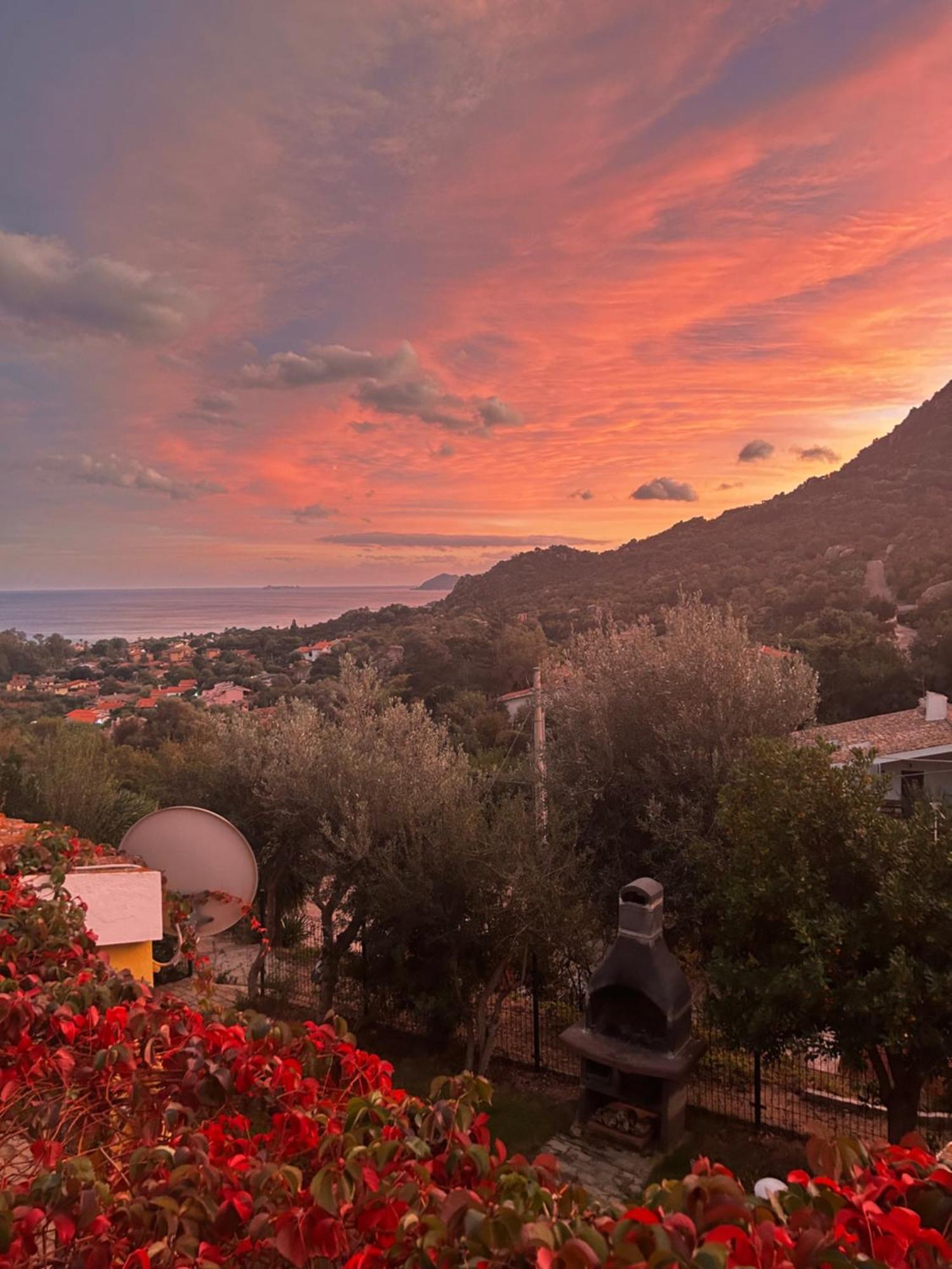 Villa Sole Vista Mare Super Panoramica Costa Rei Exterior foto