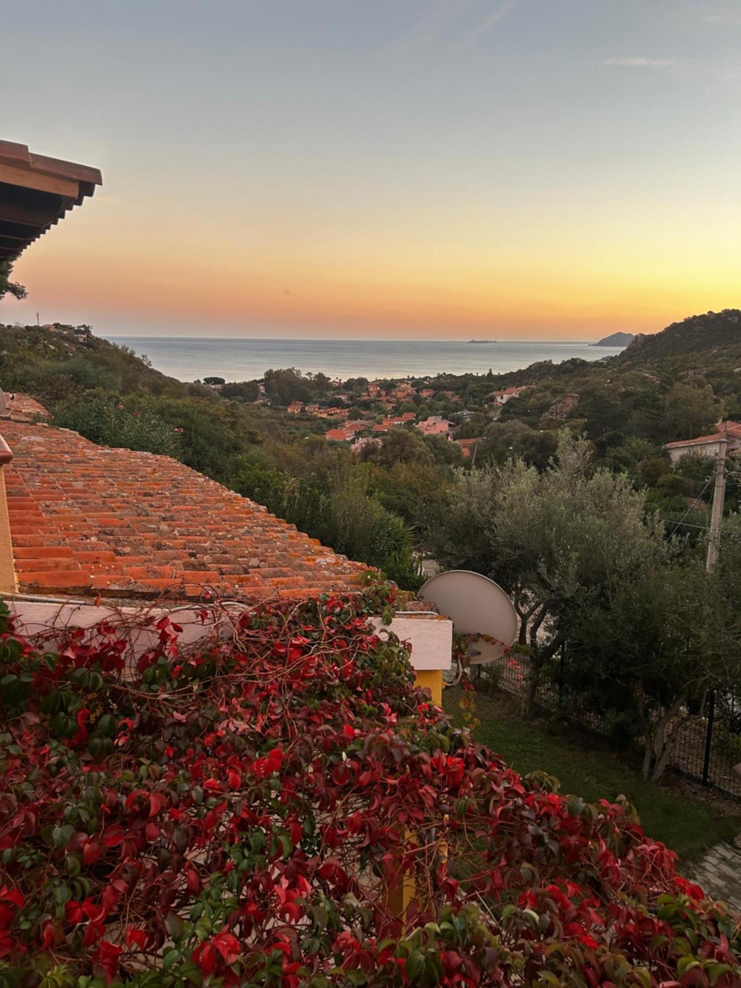 Villa Sole Vista Mare Super Panoramica Costa Rei Exterior foto