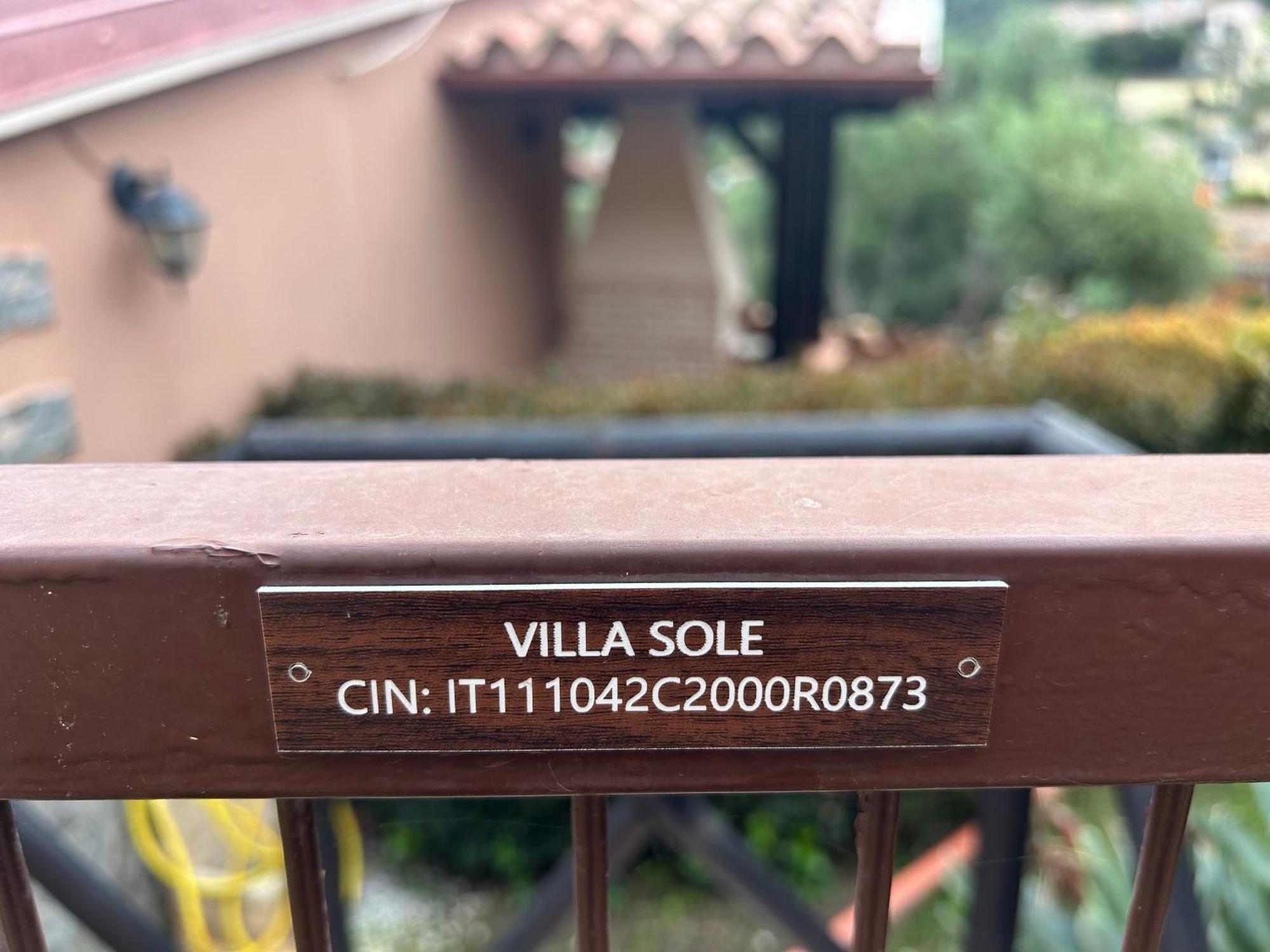 Villa Sole Vista Mare Super Panoramica Costa Rei Exterior foto